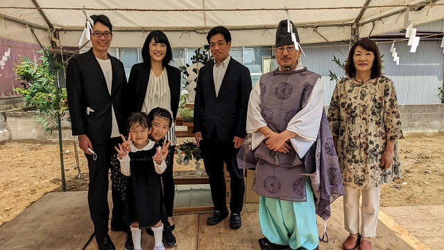 【祝】金沢市A様邸　新築地鎮祭